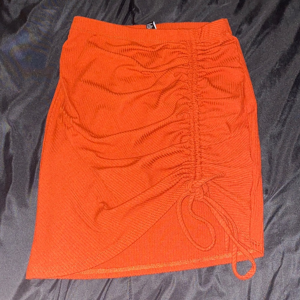 Orange Mini Skirt 🍊